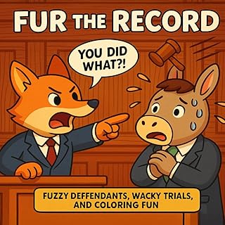 Fur the record: Fuzzy Defendants, Whacky Trials and Coloring Fun - B0FHBNDDWX